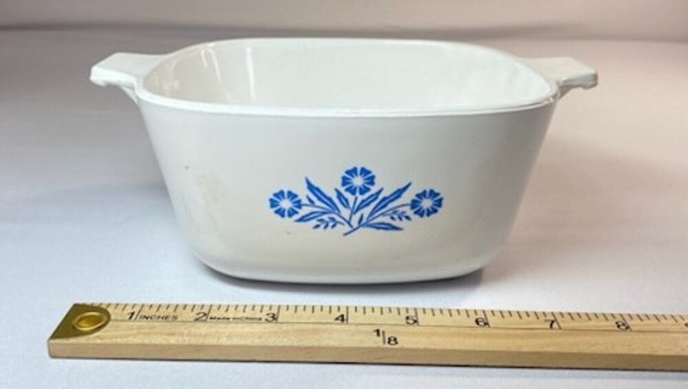 CorningWare Blue Cornflower 1¾ Qt Casserole Dish • Vintage • No Lid